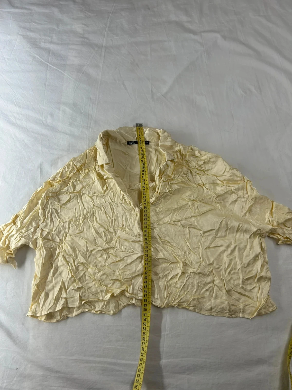 Gele beige Zara blouse – photo 6